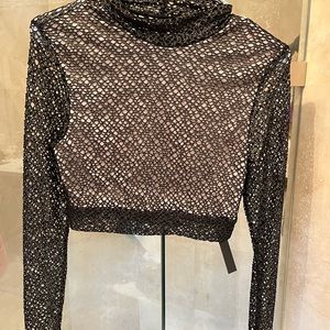 2 Piece Mesh Top & Skirt